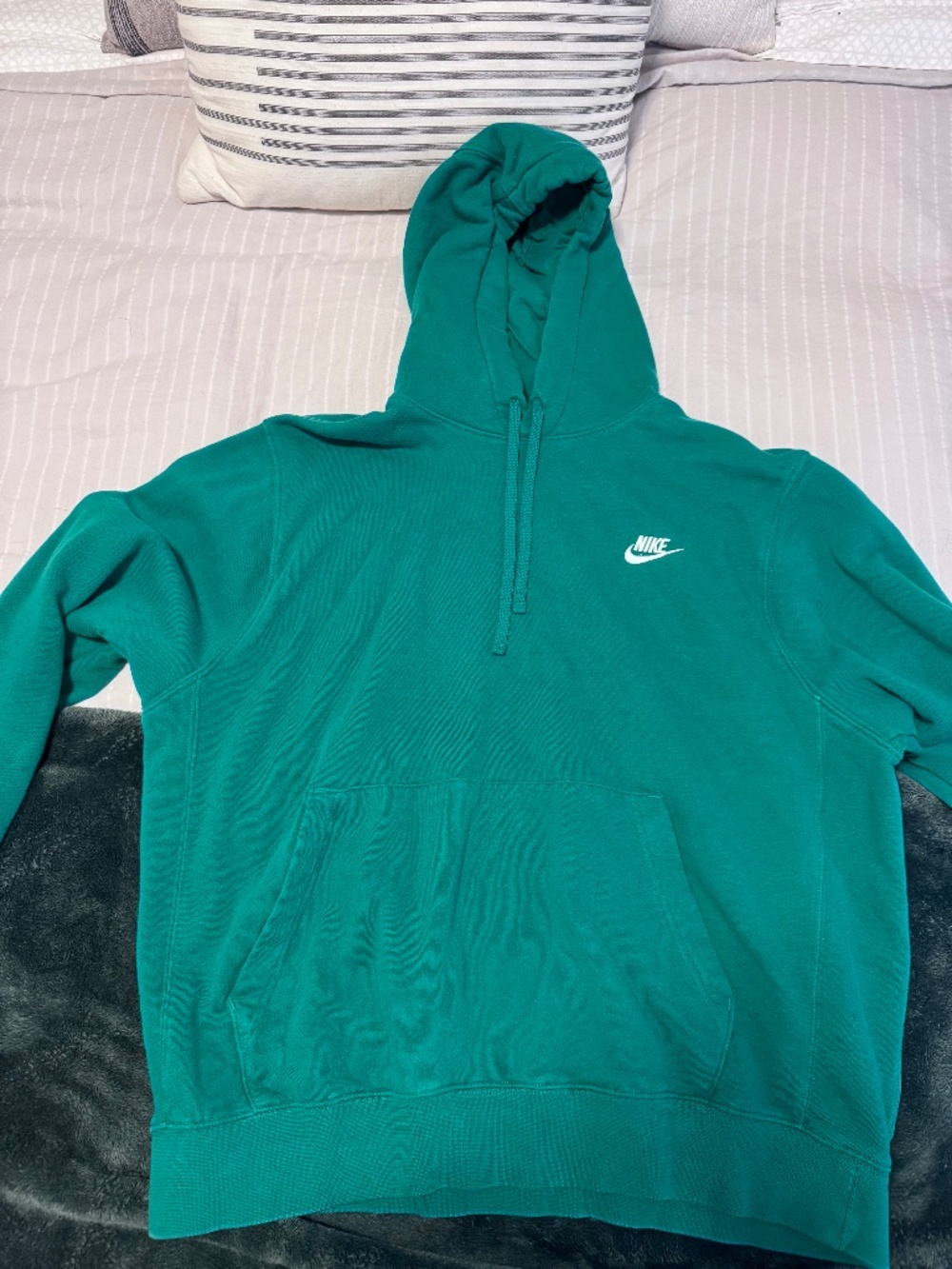 Nike Sportswear Club Fleece Pullover Hoodie | Teal Green | Adult